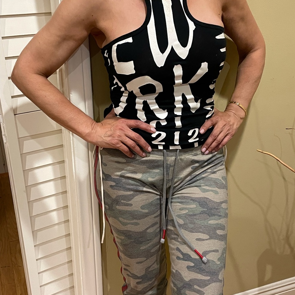 Topia Halter Top with Ruched Side - Picture 2 of 4